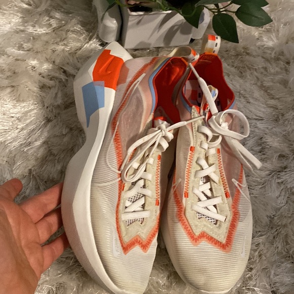 Nike Zoom Vista Lite SE White Team Orange Size 9. Pre Owned - Picture 6 of 11